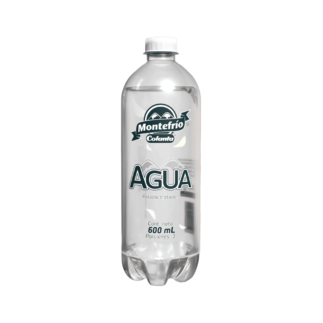 Agua sin gas Montefrío Colanta x 600 ml