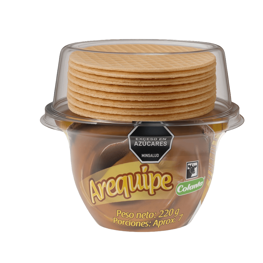 Arequipe Colanta con Miniobleas x 220 g