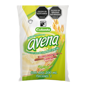 Avena con Sabor Canela Bolsa x 200 ml