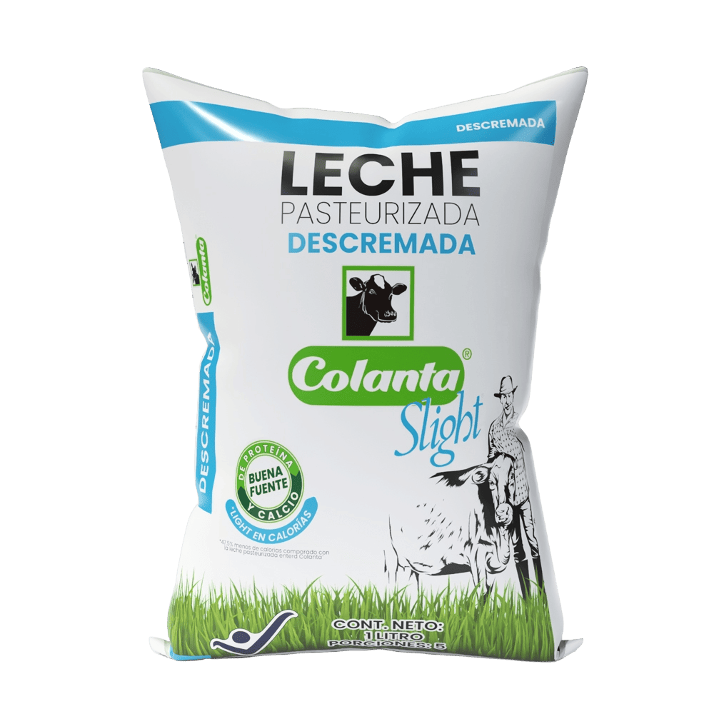 Leche Pasteurizada Descremada Colanta Slight x 1000 ml