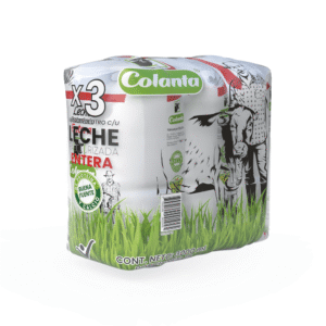 Leche Pasteurizada Entera Colanta x 1000 ml Paquete x 3 unidades