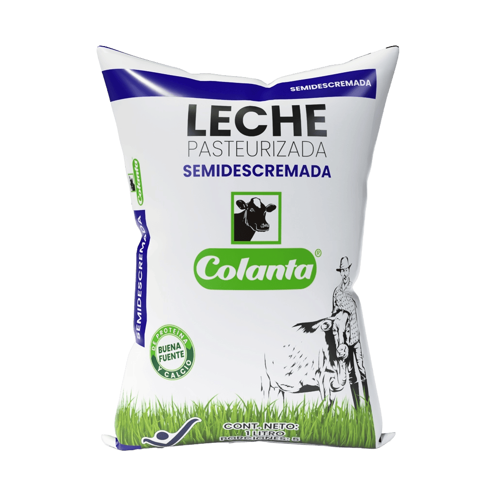 Leche Pasteurizada Semidescremada Colanta x 1000 ml