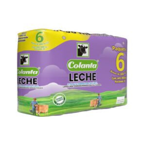Leche UHT Deslactosada Colanta 1000 ml x 6 unidades