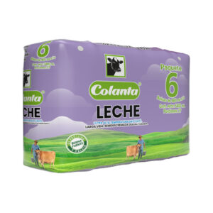 Leche UHT Deslactosada Colanta Bolsa x 900 ml x 6