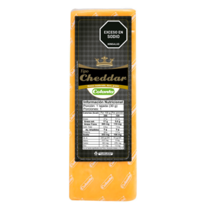Queso Cheddar Colanta bloque