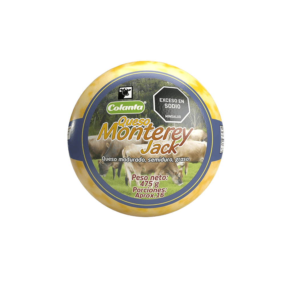 Queso Monterey Jack Colanta x 475 g