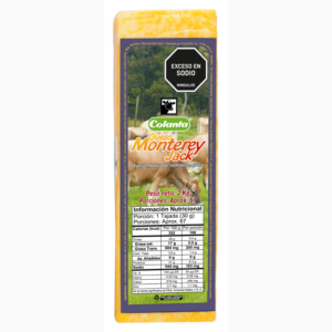 Queso Monterey Jack Colanta x 2 kg