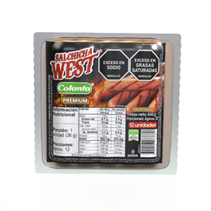 Salchicha West x 430 g