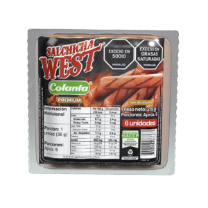 Salchicha West Colanta 215 g