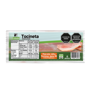 Tocineta Seleccionada Colanta x 225 g