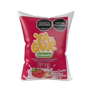 Yagur® Colanta Fresa Bolsa x 900 g