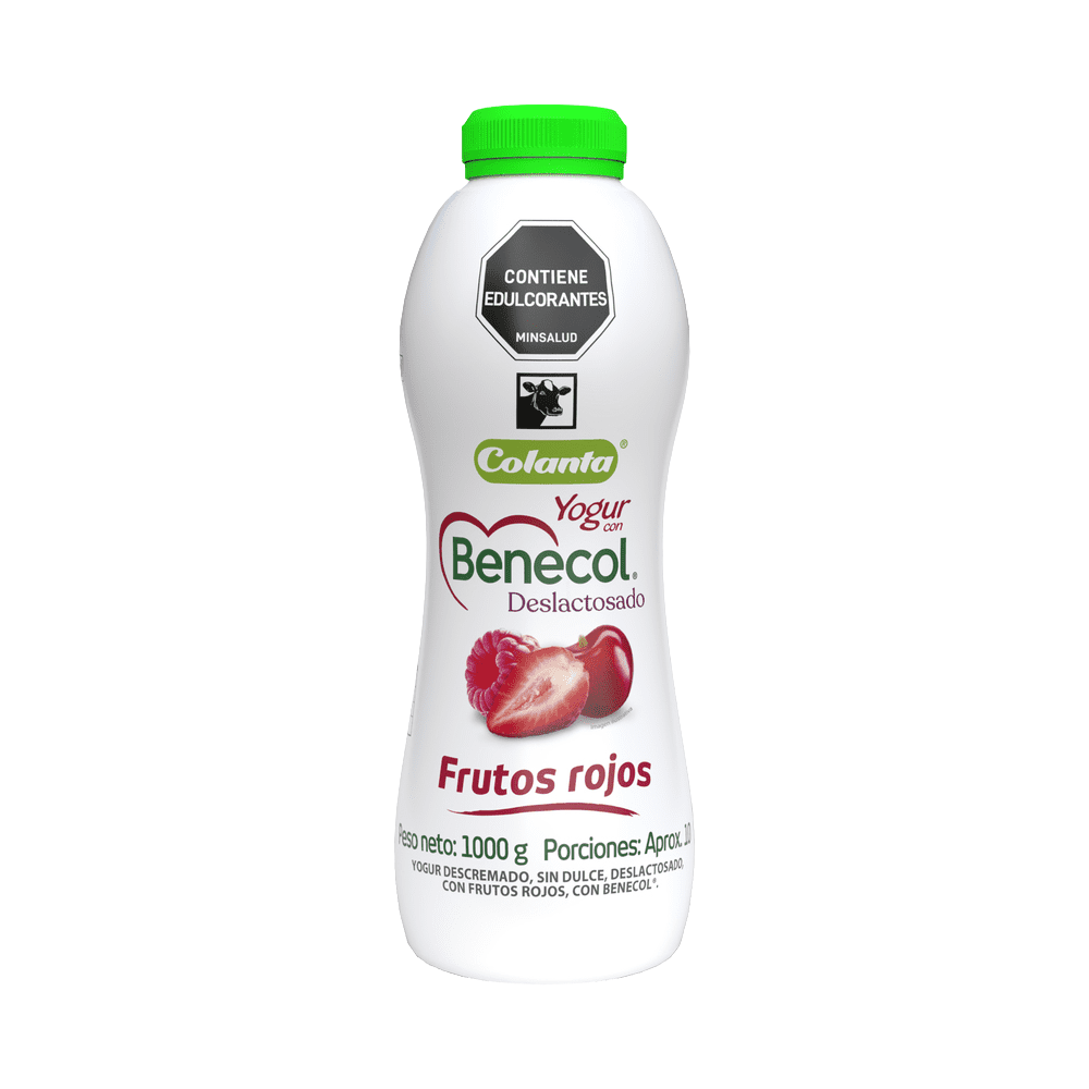 Yogur Benecol Frutos Rojos 1000 g