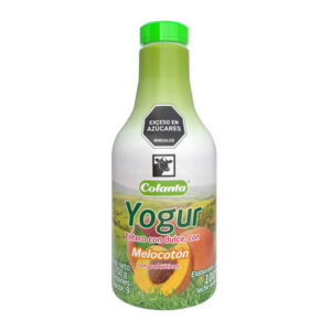 Yogur Entero Melocotón Colanta garrafa x 1750 g