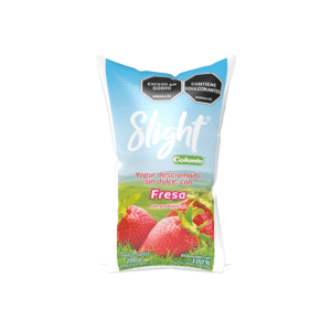 Yogur Slight Fresa Colanta Bolsa x 200 g